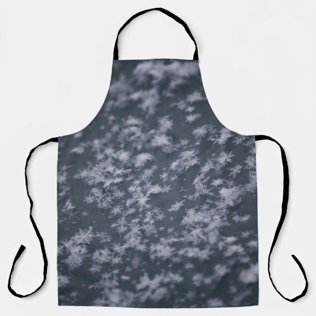 Delantal Flores de nieve (Anverso)