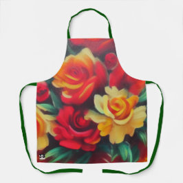 Delantal Flores de otoño