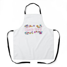 Flores divertidas coloridas espíritu hippie