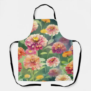 Delantal Flores Dreamy Zinnia