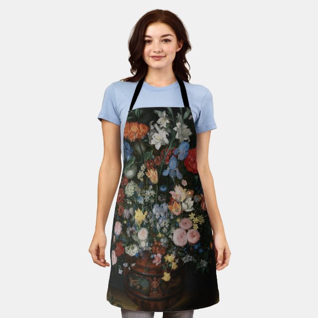 Delantal Flores en una vara - Jan Brueghel (Gastado)