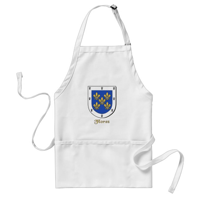 Delantal Flores Family Shield Apron (Frente)
