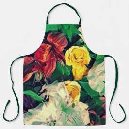 Delantal Flores Por La Mañana