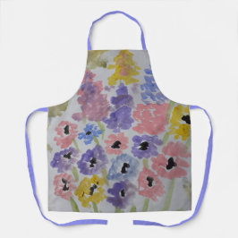 Delantal Flores salvajes de verano