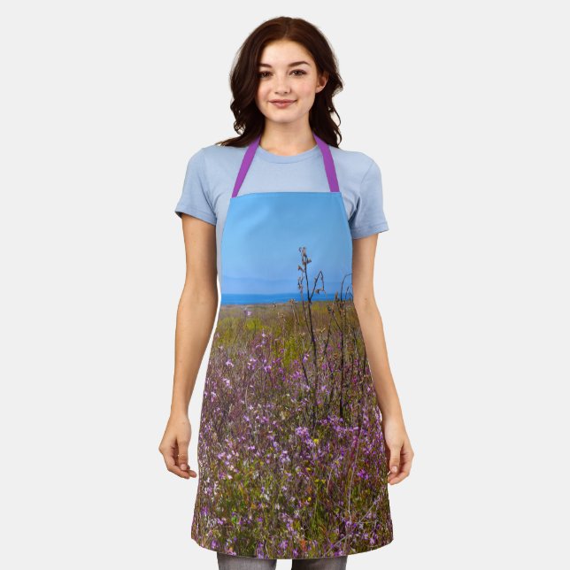 Delantal Flores silvestres (Gastado)