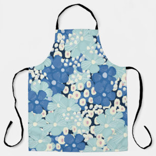 Delantal Flores silvestres de Chamomile vintage: Impresión 