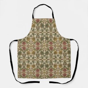 Delantal Flores silvestres de lirio dorado William Morris