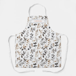 Delantal Flores silvestres personalizadas