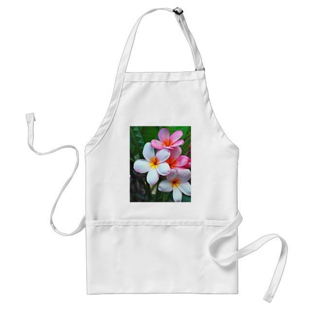 Delantal Flores tropicales (Frente)
