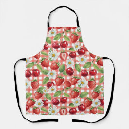 Delantal Flores y Frutas