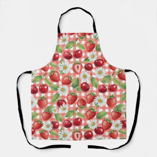 Delantal Flores y Frutas