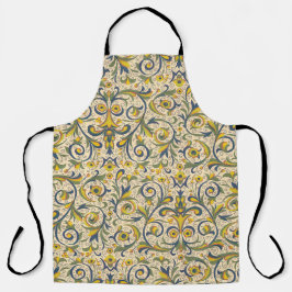 Delantal Florituras florentinas italianas