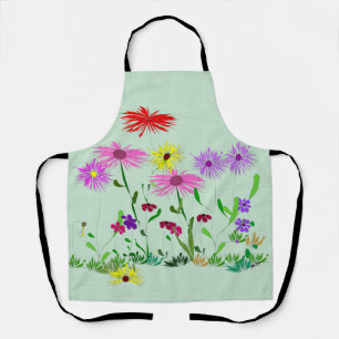 Delantal Flower Bunch Apron
