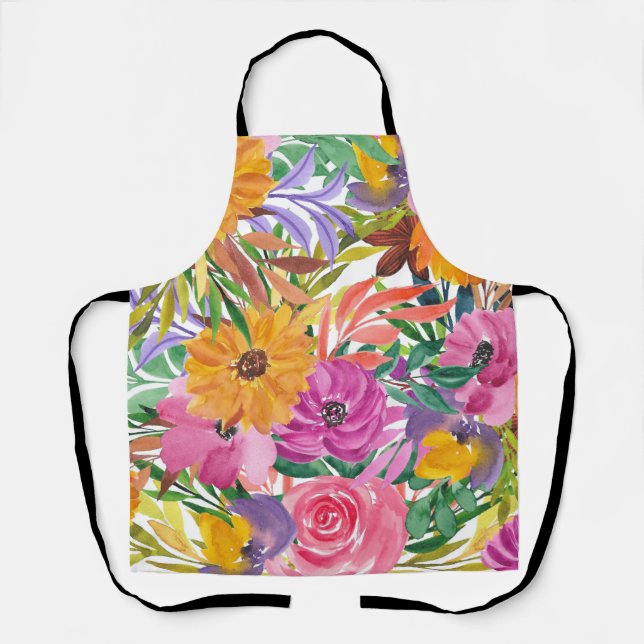 Delantal Flower Garden (Anverso)