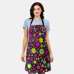 Delantal Flower Power