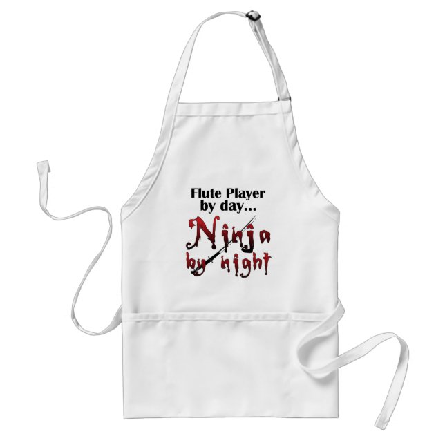 Delantal Flute Ninja Apron (Frente)