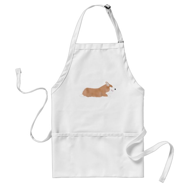 Delantal Flying Corgi Apron (Frente)