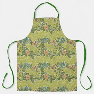 Delantal Foliage floral Vintage William Morris Larkspur