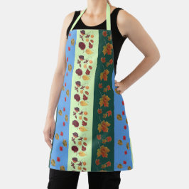 Delantal Foliage Stripes apron