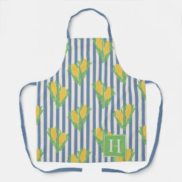 Delantal Folk Art Franja de Maíz