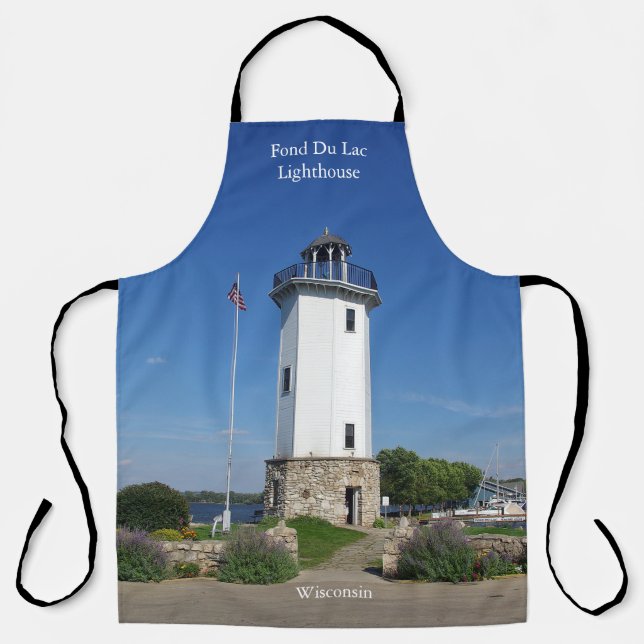 Delantal Fond Du Lac Lighthouse apron (Anverso)