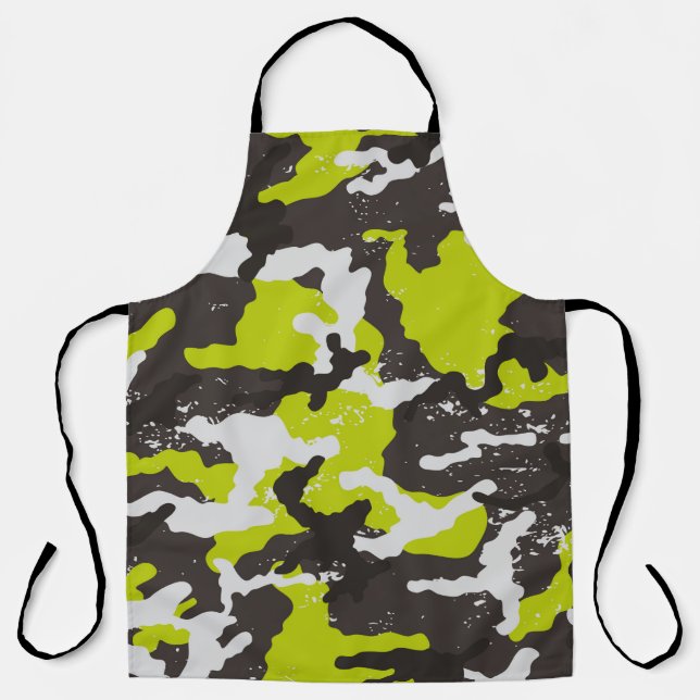 Delantal Fondo de camuflaje sin formaciones. De camuflaje  (Anverso)