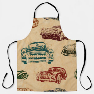 Delantal Fondo de coche vintage sin inconveniente.