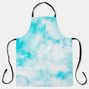 Delantal Fondo de color azul