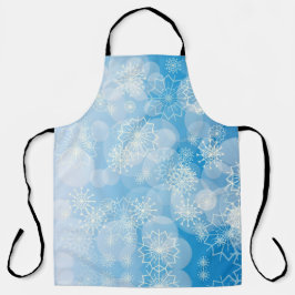 Delantal Fondo de copo de nieve