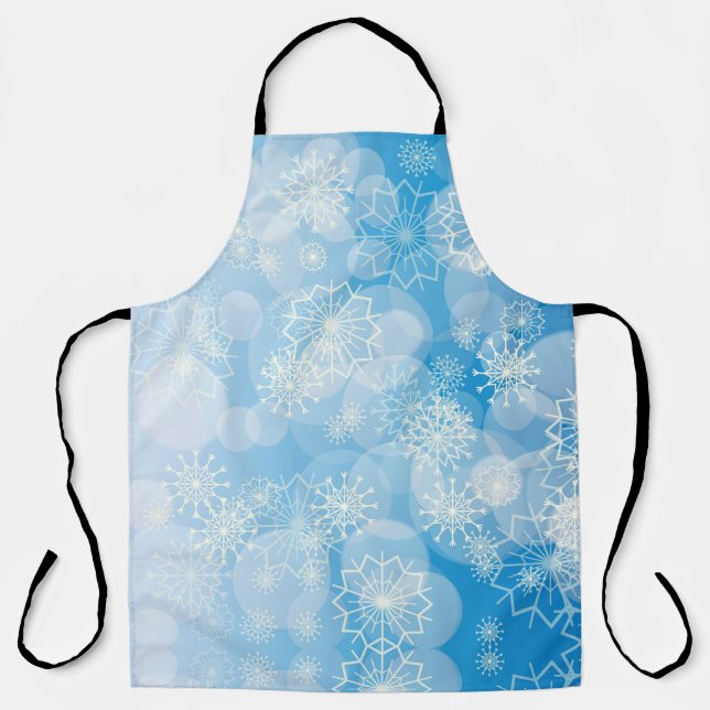 Delantal Fondo de copo de nieve (Anverso)