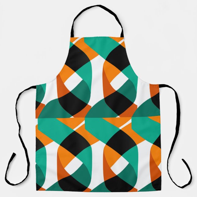 Delantal Fondo de escritorio retro: Diseño de época (Anverso)