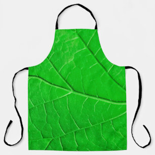 Delantal Fondo de la planta de ecología de hoja verde macr