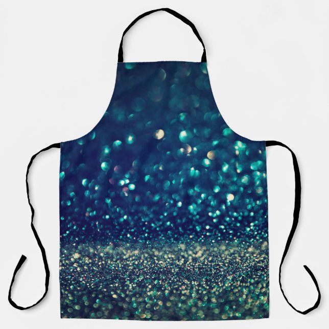 Delantal fondo de luces de época purpurina. oro, plata, b (Anverso)