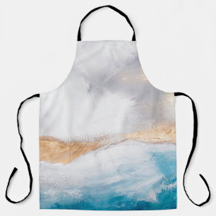 Delantal Fondo de textura de aceite abstracto. Pintar sobre