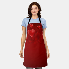 Delantal Fondo del Día de San Valentín