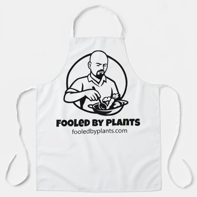 Delantal Fooled By Plants Official Apron, Medium (Anverso)
