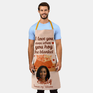 Delantal 'Forever my Valentine' All-Over Print Apron