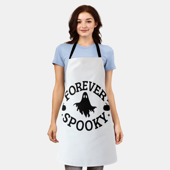 Delantal Forever Spooky Halloween Apron (Gastado)