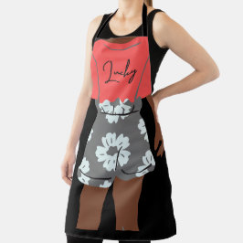 Delantal forma de cuerpo