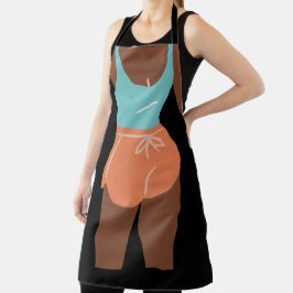 Delantal forma de cuerpo