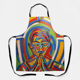 Delantal Formación de un dispositivo de impresión para niño