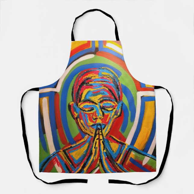 Delantal Formación de un dispositivo de impresión para niño (Anverso)