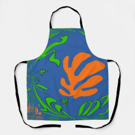 Delantal Formas abstractas, Estilo de máscaras, agregar tex