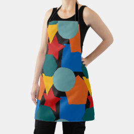Delantal Formas Bauhaus