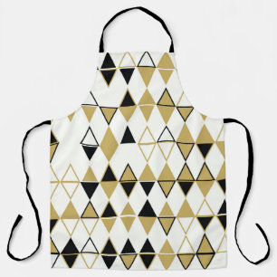 Delantal Formas coloreadas, patrón abstracto geométrico