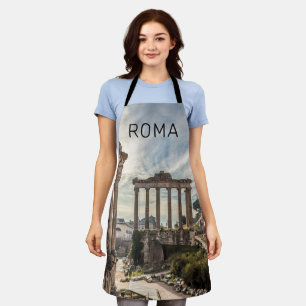 Delantal Foro de Roma Romanum Italia Holiday Souvenir