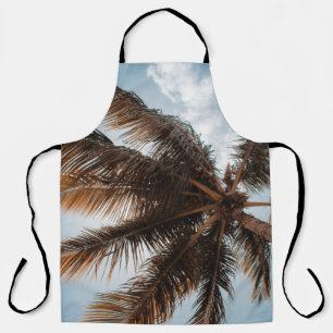 Delantal Foto de ángulo bajo del árbol de coco