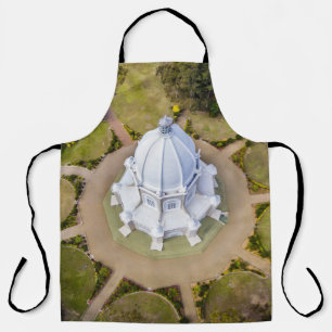 DELANTAL FOTO DE BIRD EYEVIEW DE LA CATEDRAL BLANCA