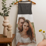 Delantal Foto de colección de parejas modernas y regalo de<br><div class="desc">Foto de colección de parejas modernas y regalo de familia mínimo</div>