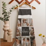 Delantal Foto de colección familiar moderna y regalo person<br><div class="desc">Captura los momentos alentadores de tu familia moderna en una foto de collage muy bien hecha. Celebra las risas, el amor y los preciados recuerdos con esta obra maestra personalizada, disponible exclusivamente en Zazzle. Crea un montaje impresionante que resume la esencia de tu dinámica familiar única: desde celebraciones de hitos...</div>